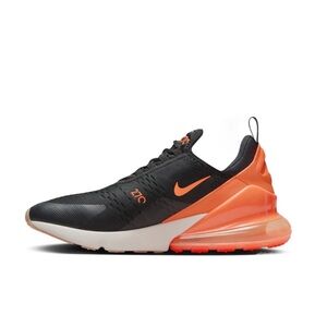 Nike Air Max 270 'Black/Total Orange' GS